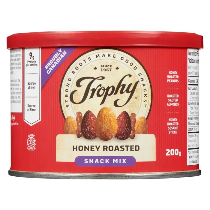 Trophy Honey Roasted Snack Mix, 200-g