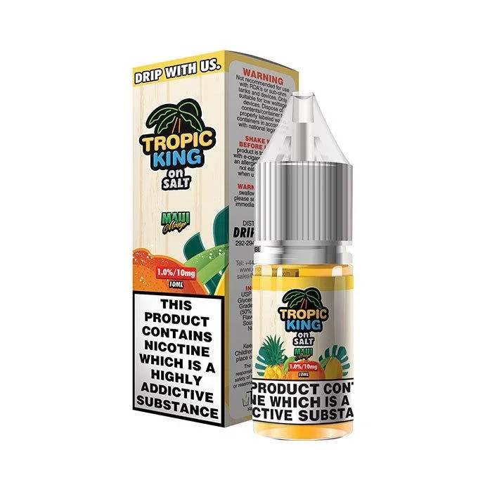 Tropic King on Salt Iced Maui Mango 10ml Nic Salt E-Liquid