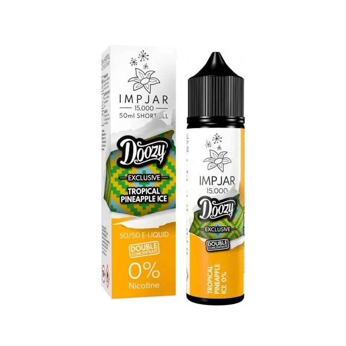 Tropical Pineapple Ice 50ml Shortfill E-Liquid by Imp Jar & Doozy Vape