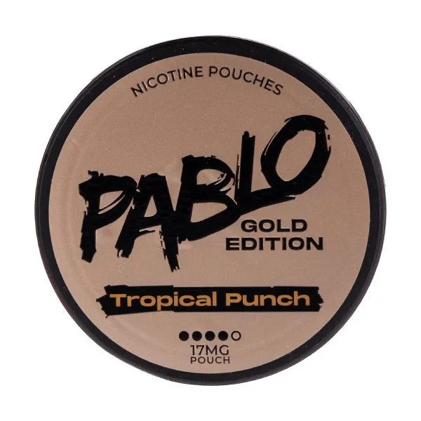 Tropical Punch Gold Edition Nicotine Pouches by Pablo