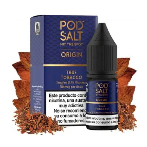 True Tobacco 10ml (Sales de nicotina) (Pod Salt Origin)