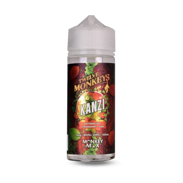Twelve Monkeys – Kanzi 100ml Short Fill