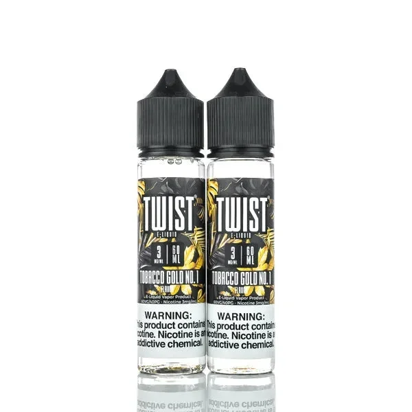 Twist E-Liquids – Tobacco Gold No.1 – 120ml