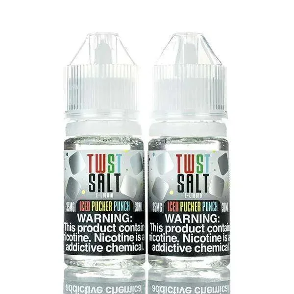 TWIST Salt E Liquid – Iced Pucker Punch – 60ml