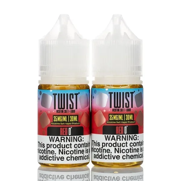 Twist Salt E-Liquid – Red 0°- 60ml