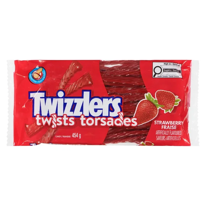 Twizzlers Torsades Friandise Fraise, 454 g