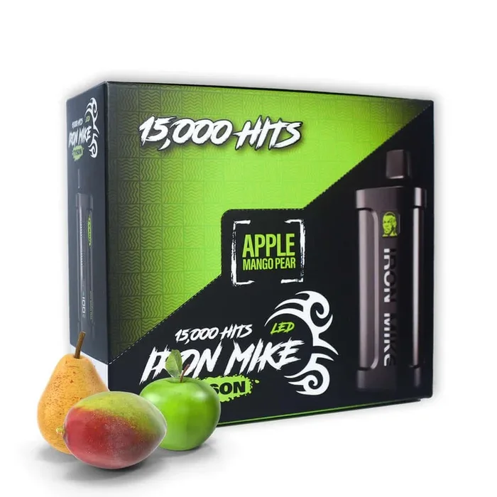 Tyson 2.0 Iron Mike 15000 Disposable Vape 5 Pck