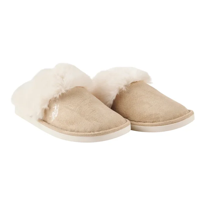U.S. Polo Women’s Plush Scuff Slippers