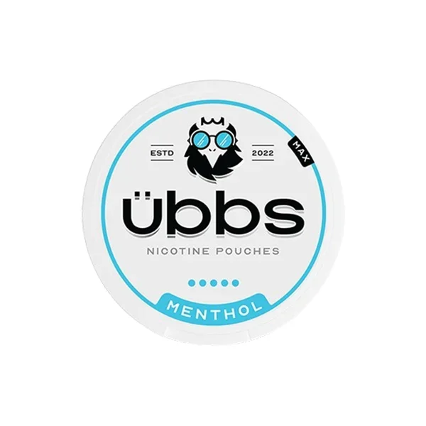 Übbs – Menthol Max Strength Nicotine Pouches 14mg – 20 Pouches