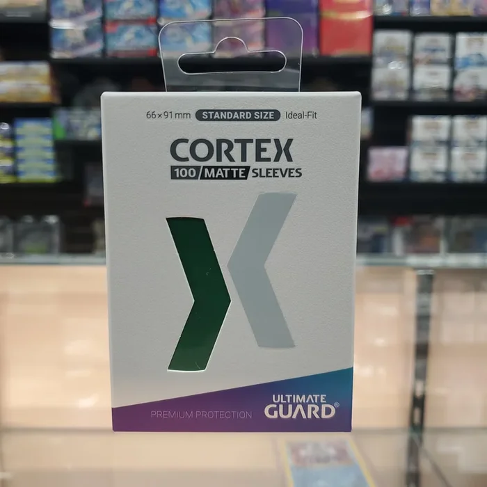 Ultimate Guard – Cortex Sleeves – Matte Green 100 CT