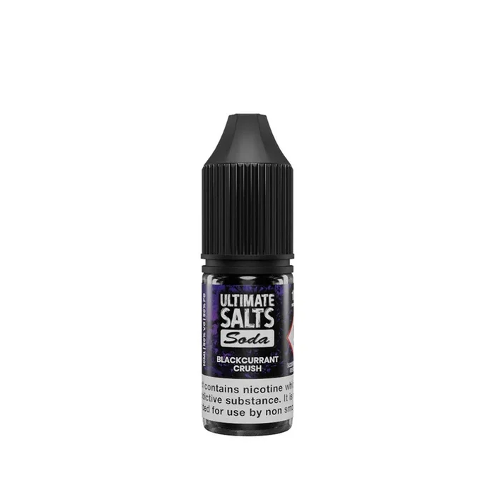Ultimate Salts Soda Blackcurrant Crush 10ml Nic Salt E-Liquid