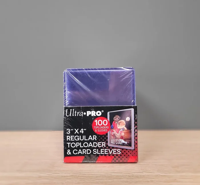 Ultra-PRO: 3″x4″ Regular Toploader and Card Sleeves 100 CT