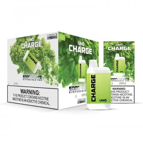 Uno CHARGE Disposable Vape Device – 6PK