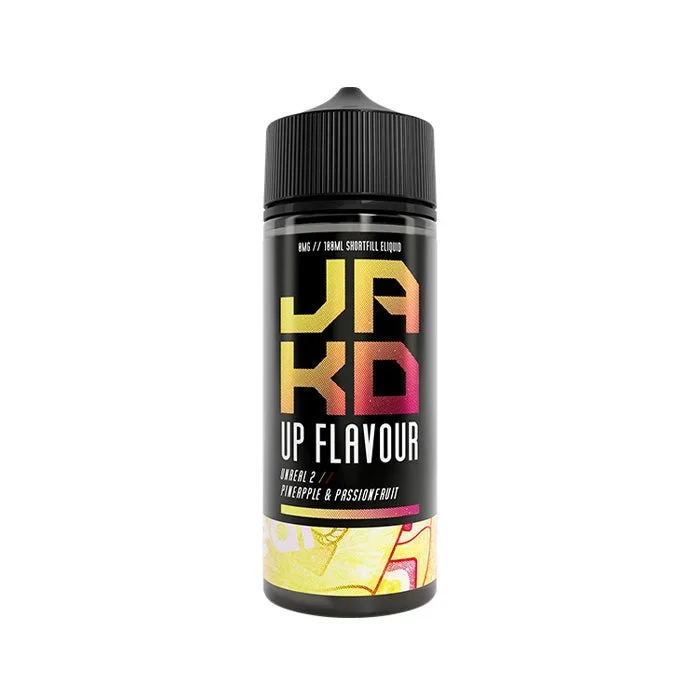Unreal 2 Pineapple & Passionfruit 100ml Shortfill E-Liquid by JAKD