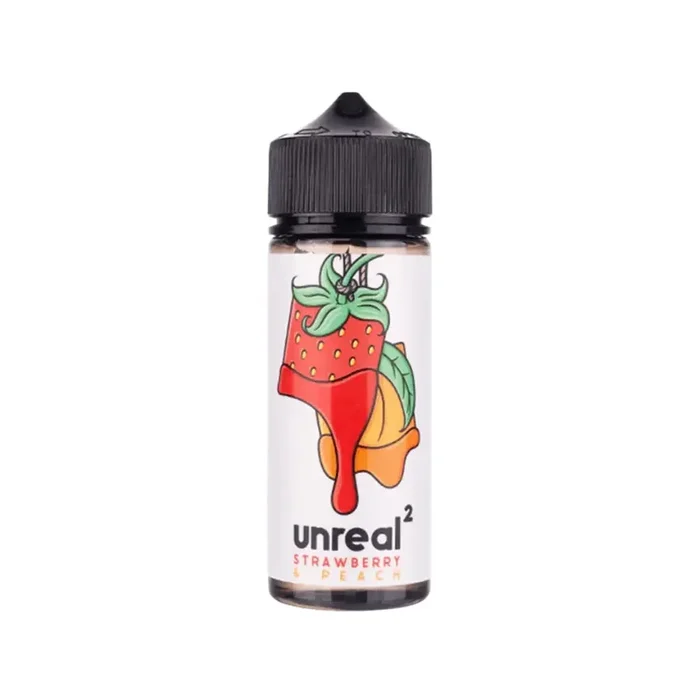 Unreal 2 Strawberry & Peach 100ml E-liquid