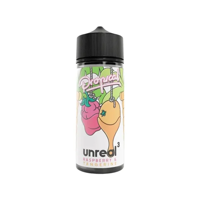 Unreal3 Propical Raspberry & Tangerine 100ml E-liquid