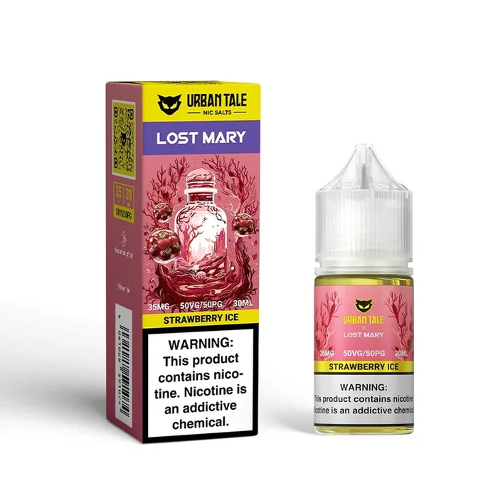 Urban Tale x Lost Mary – Strawberry Ice – Nic Salt 30ML E-Liquid