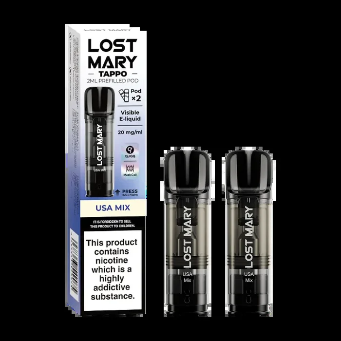USA Mix Lost Mary Tappo Pods