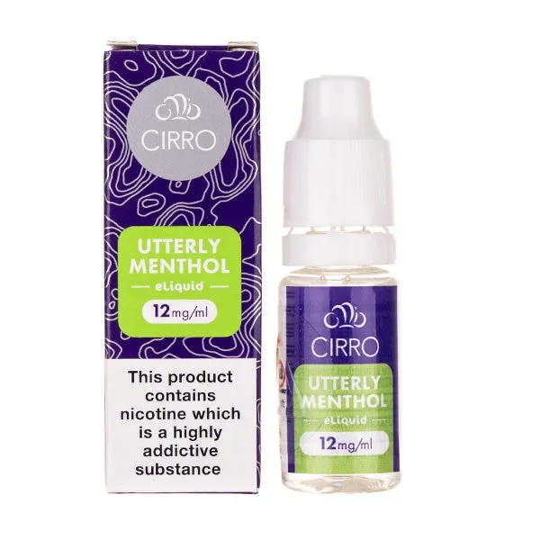 Utterly Menthol E-Liquid by Cirro
