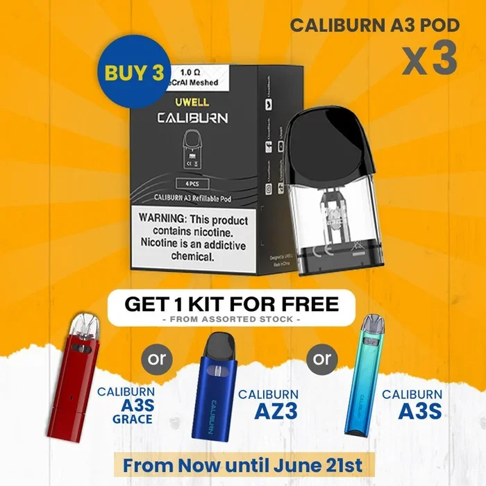Uwell CALIBURN A3 Replacement Pods