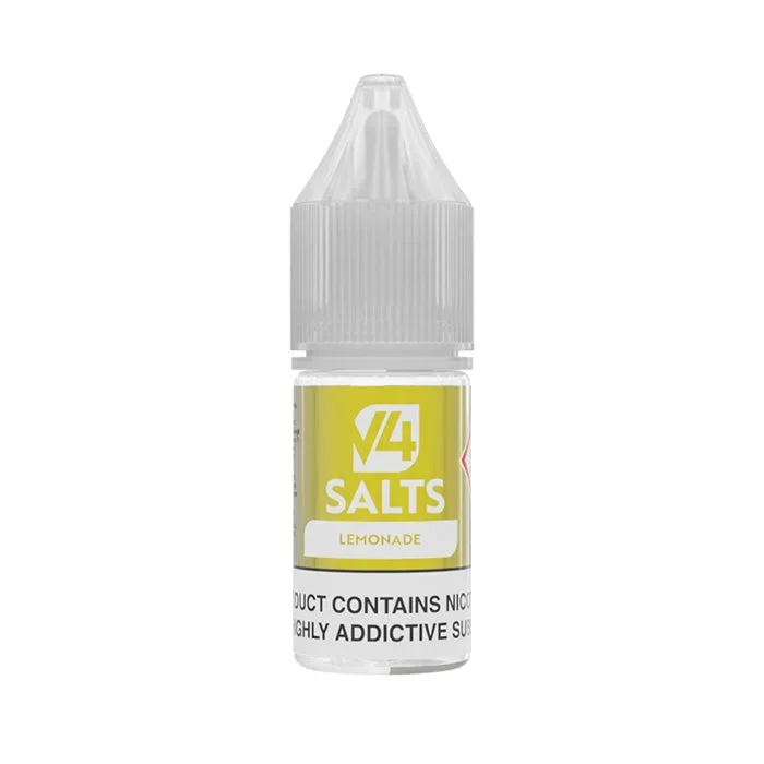 V4 Vapour Lemonade 10ml Nic Salt E-Liquid