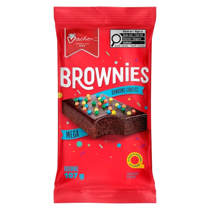 Vachon Brownies Brownie Mega Candies, 107 g