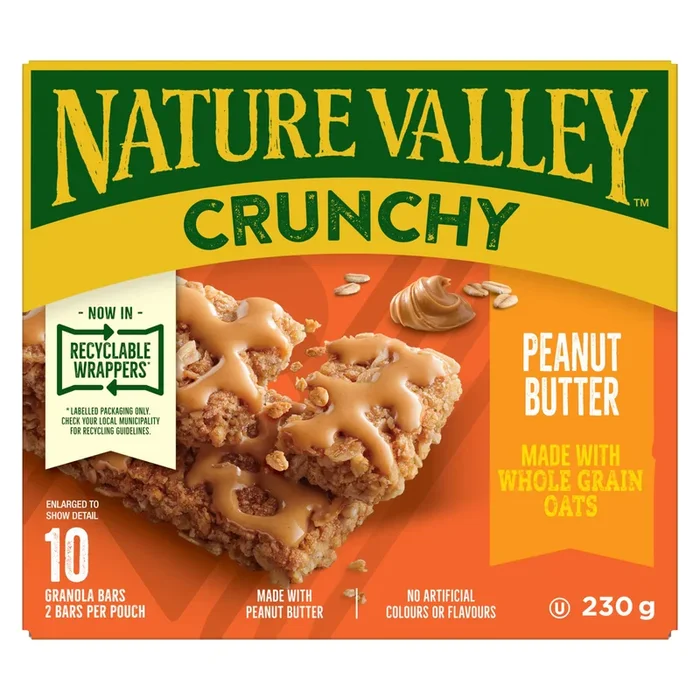 Val Nature Croquantes Beurre d’Arachide emb. de 10, 230 g