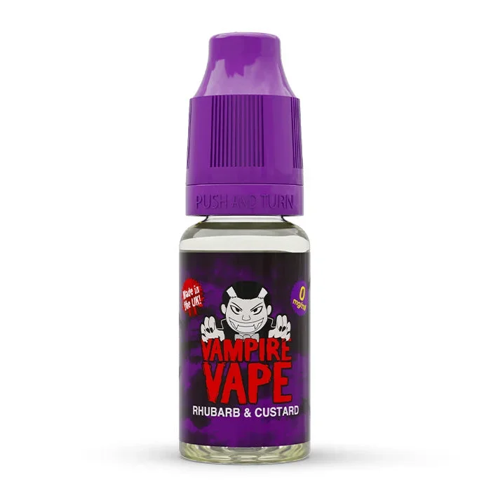 Vampire Vape Rhubarb & Custard 10ml E-Liquid