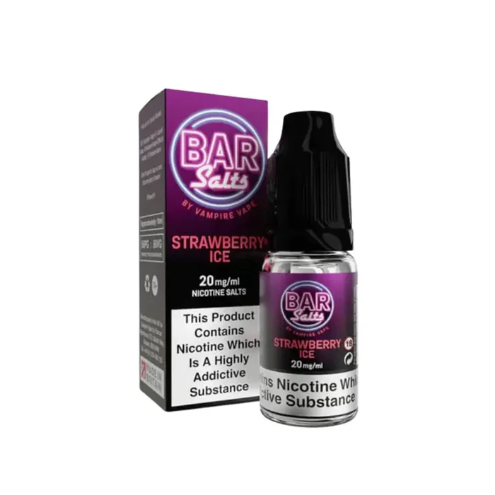 Vampire Vape Strawberry Ice Bar Salt E-Liquid