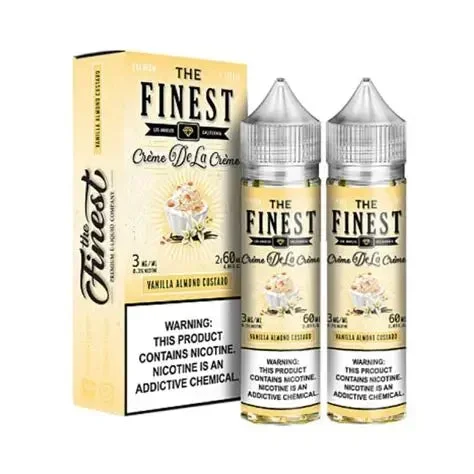 Vanilla Almond Custard – The Finest 120mL