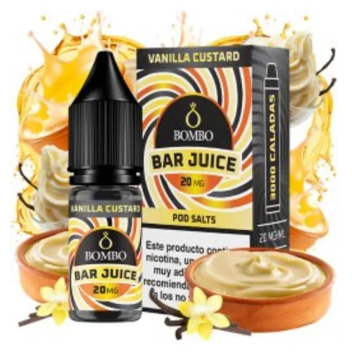 Vanilla Custard 10ml (Sales de nicotina) (Bar Juice by Bombo)
