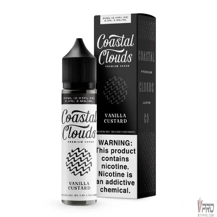 Vanilla Custard – Coastal Clouds Co. 60mL