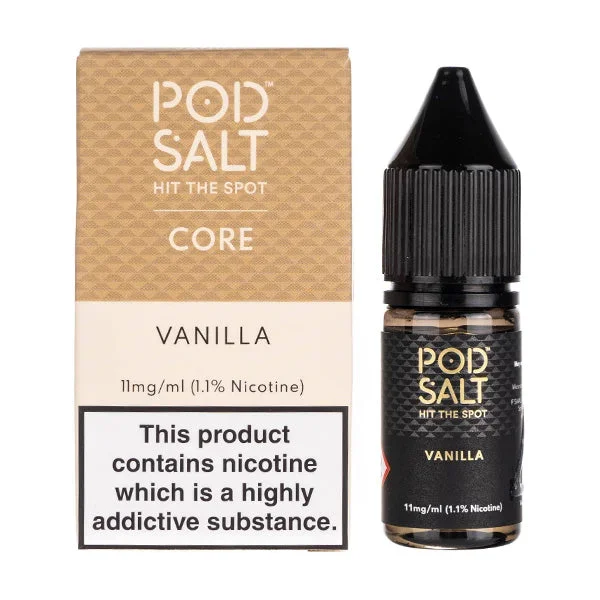 Vanilla Nic Salt E-Liquid by Pod Salt Core