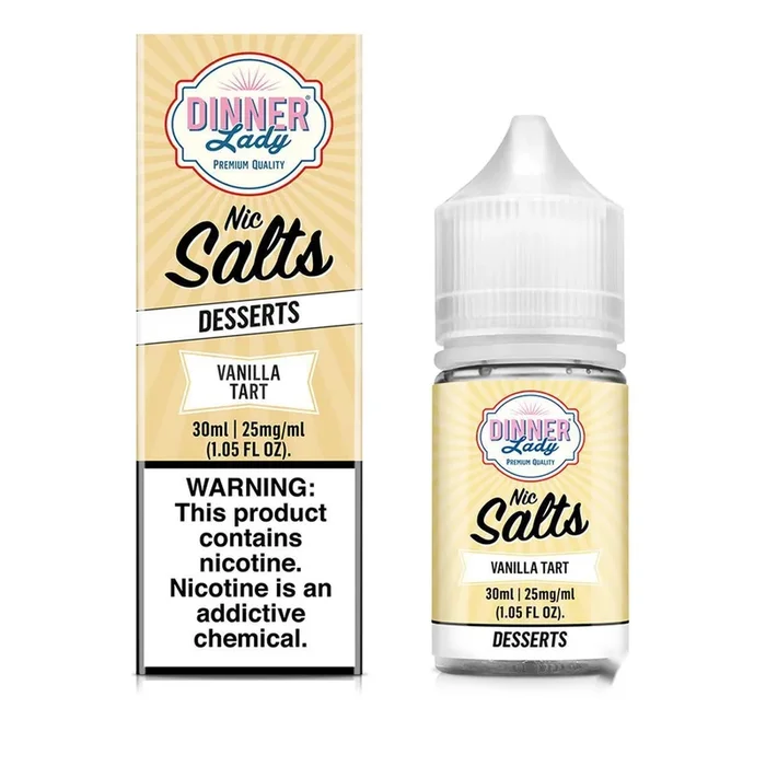 Vanilla Tart – Dinner Lady Salt 30mL