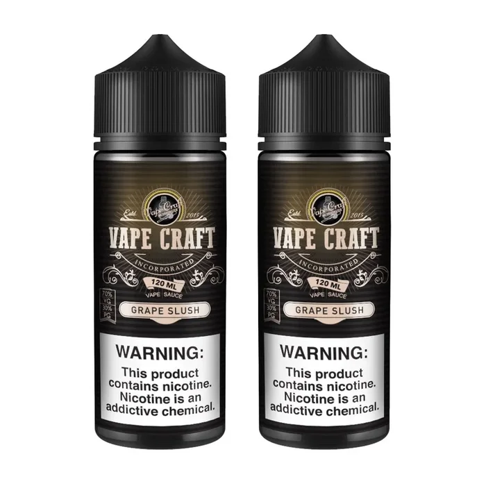 Vape Craft Grape Slush 2 Bottle Bundle