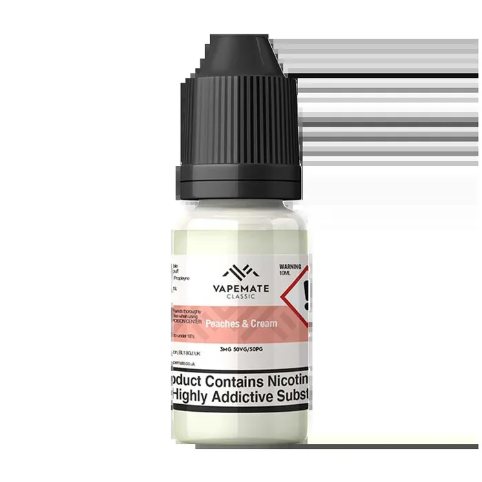 Vapemate Classic Peaches & Cream 10ml