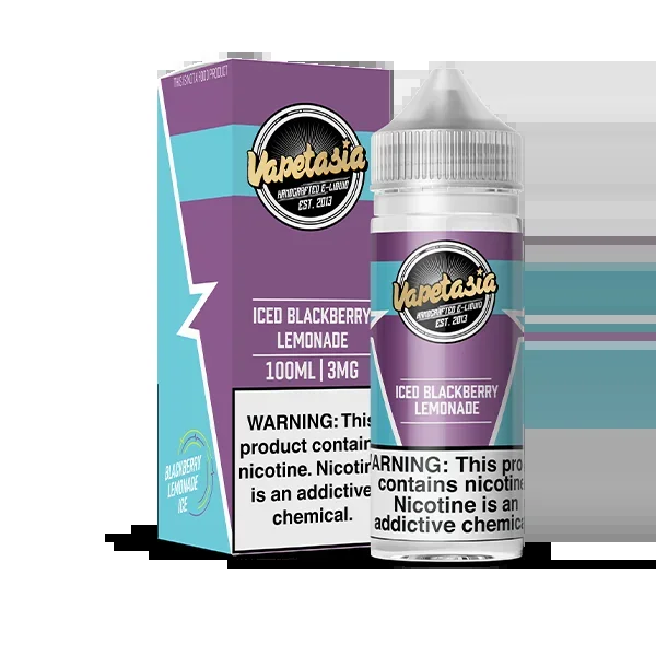Vapetasia Iced Blackberry Lemonade eJuice