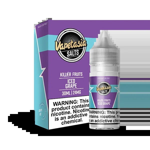 Vapetasia Killer Fruits Salt Iced Grape eJuice