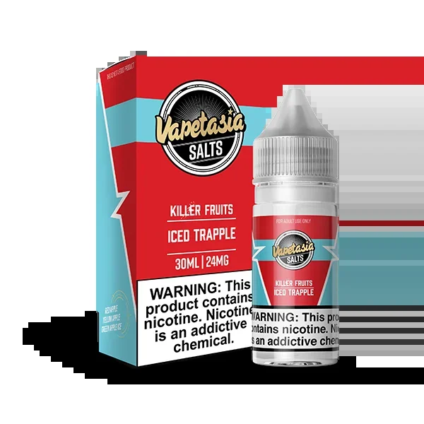 Vapetasia Killer Fruits Salt Iced Trapple eJuice