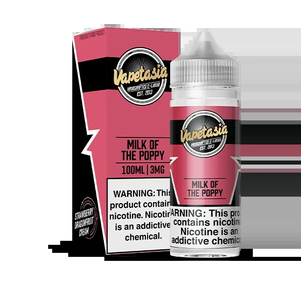 Vapetasia Milk of the Poppy eJuice