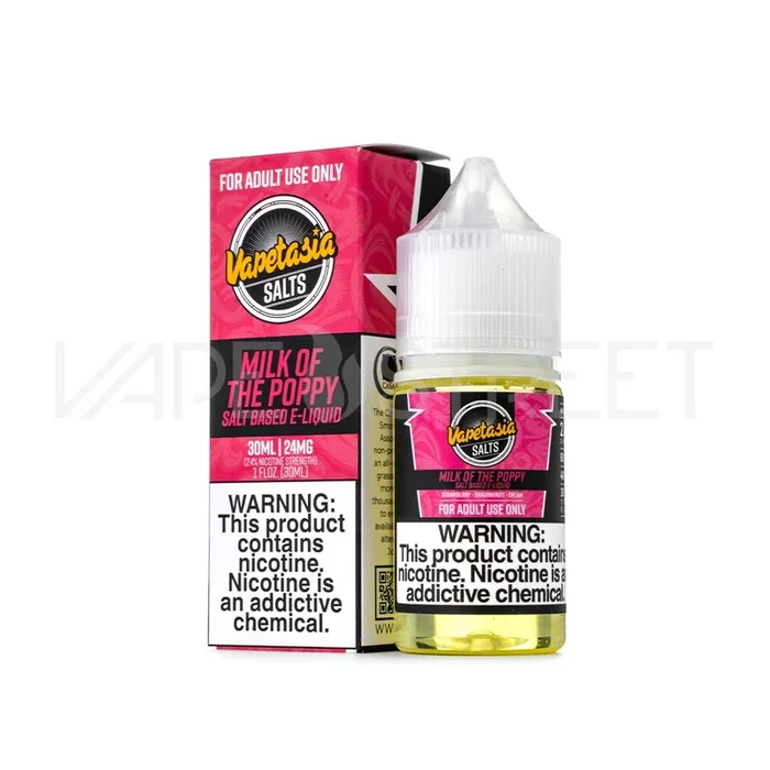 Vapetasia Salts Milk of the Poppy (30ml)