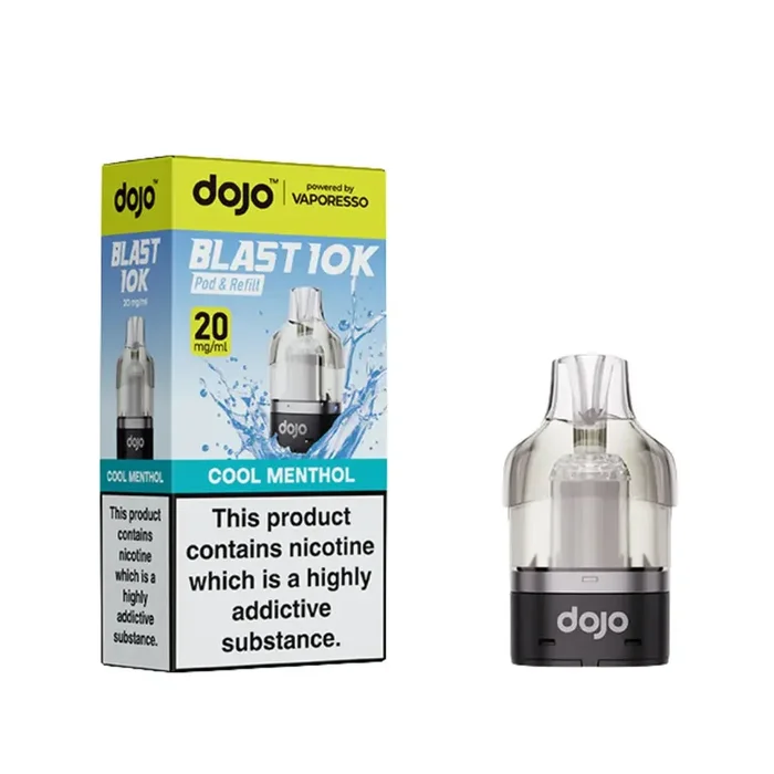 Vaporesso Dojo Blast 10K Cool Menthol Prefilled Pods