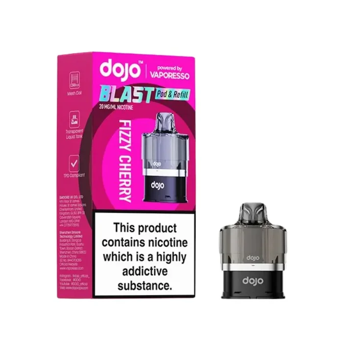 Vaporesso Dojo Blast 6000 Fizzy Cherry Prefilled Pods