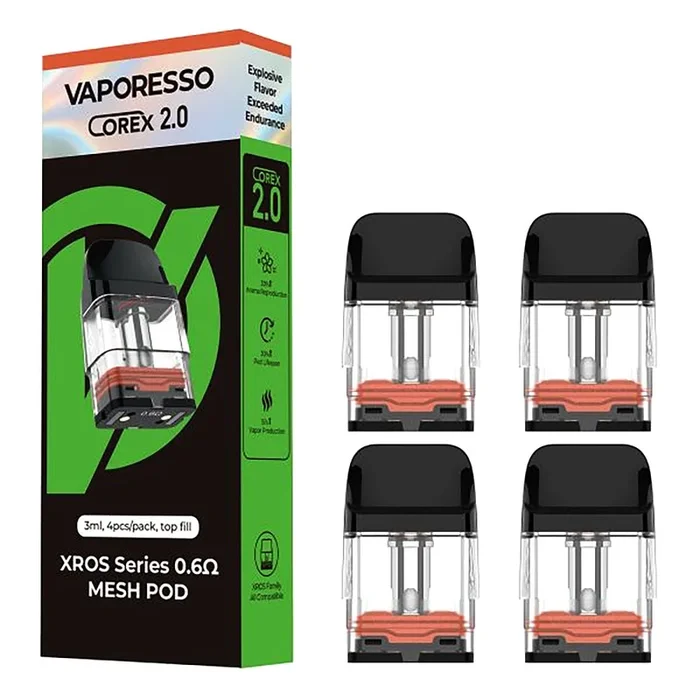 Vaporesso XROS Corex 2.0 Replacement Pods w/ Coil