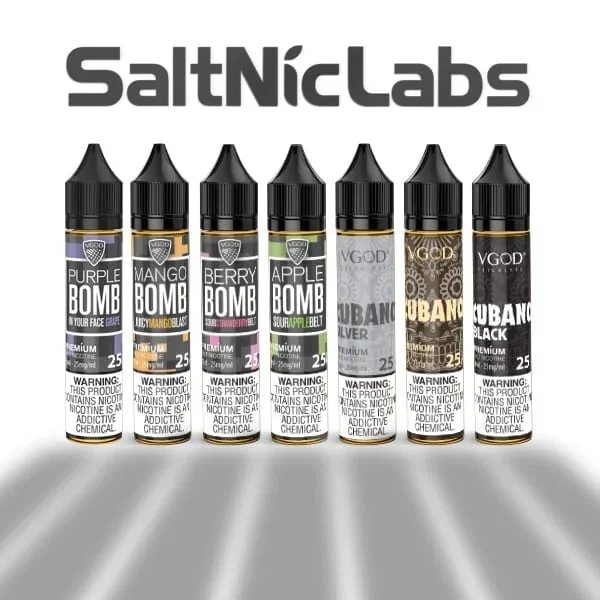 VGOD SALTNIC LABS E- LIQUID COLLECTION