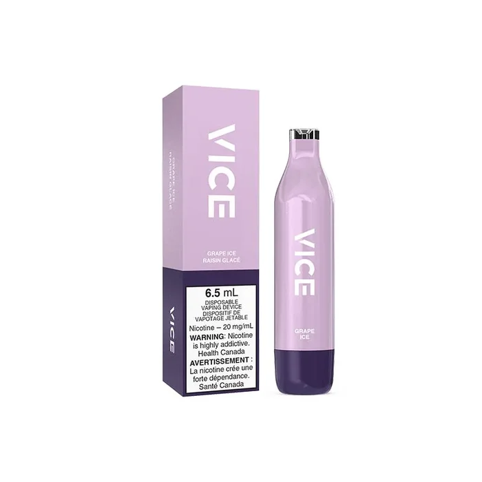 VICE 2500 Puffs Disposable – Grape Ice (ON)