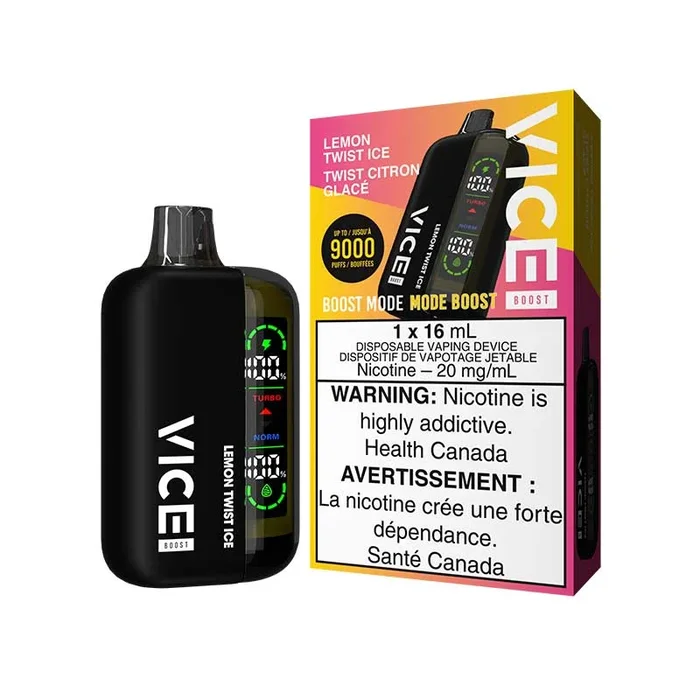 VICE BOOST 9000 Disposable – Lemon Twist Ice (ON)