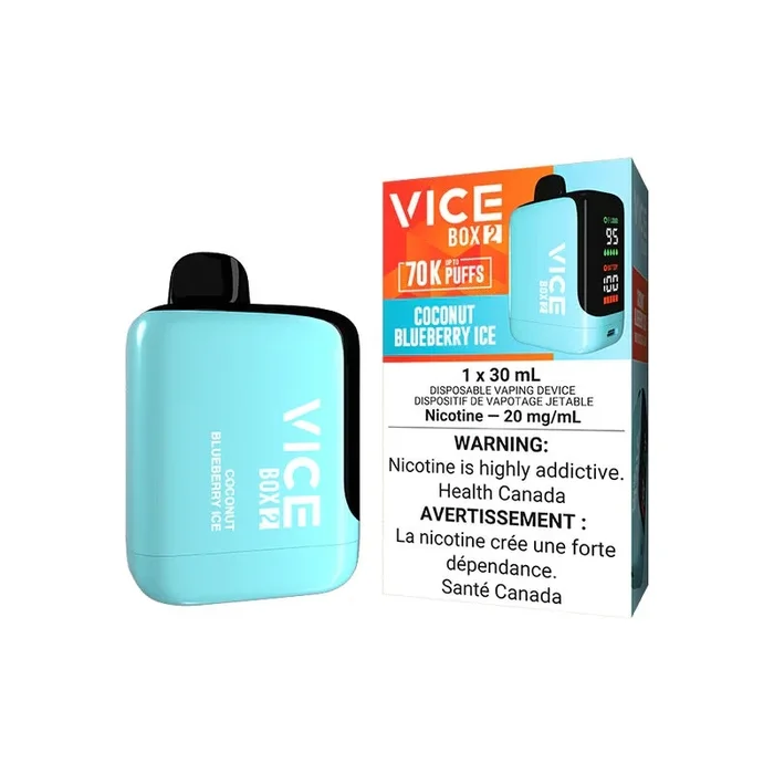 VICE BOX 2 Disposable – Coconut Blueberry Ice (ON)