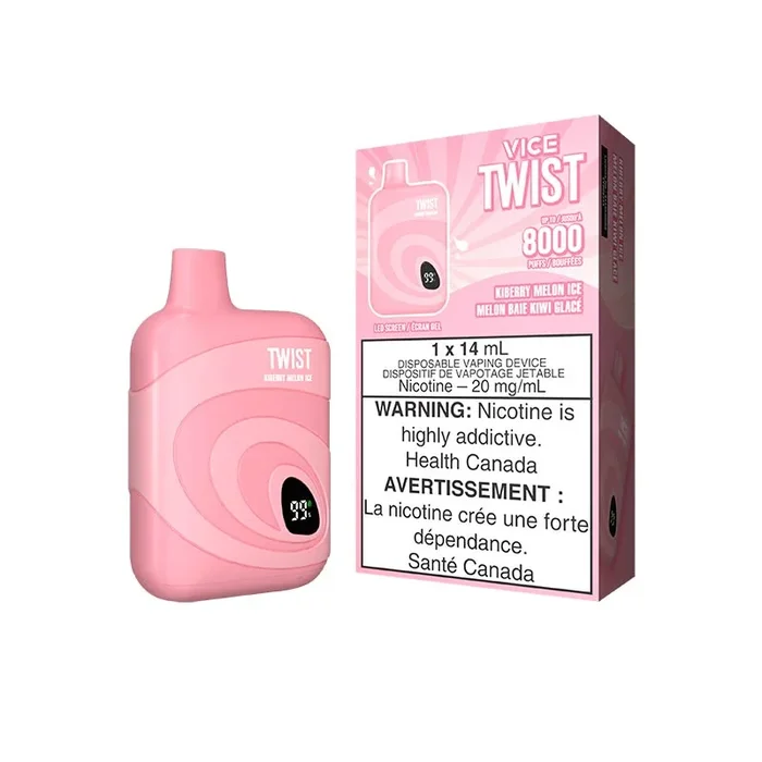VICE TWIST 8000 Disposable – Kiberry Melon Ice (ON)
