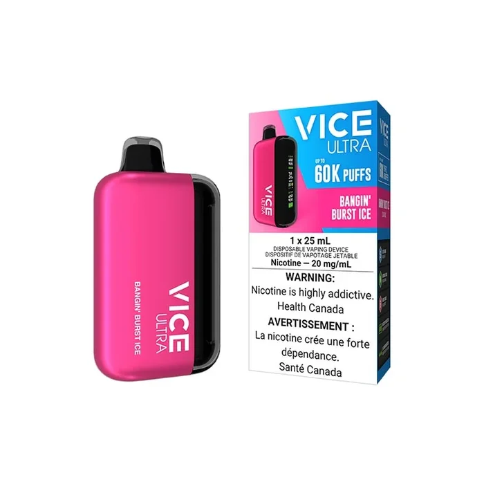 VICE ULTRA 60K Disposable – Bangin’ Burst Ice (ON)
